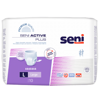 Seni Active Plus, Large, 10 kpl pakkaus