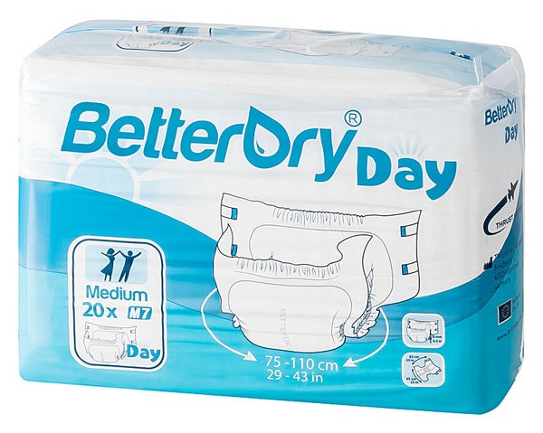 BetterDry M7 Day, Medium, 20 kpl pakkaus