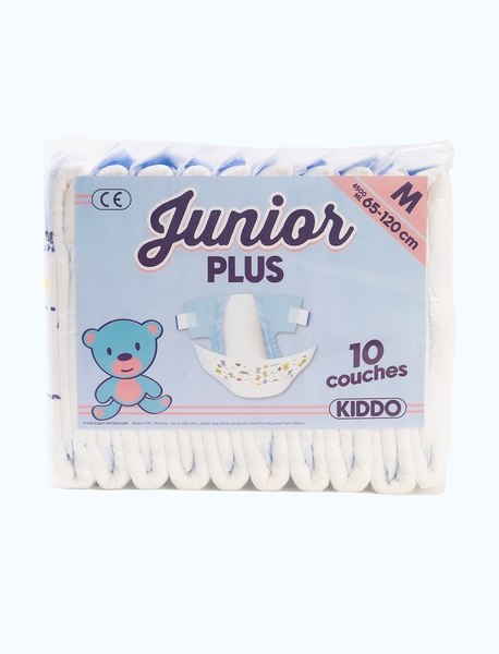 Kiddo Junior Plus Blue, Medium, 10 kpl pakkaus