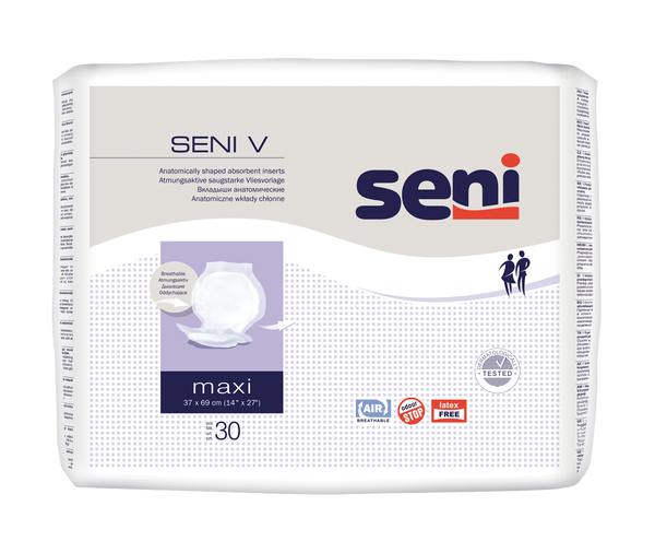 Seni V Maxi, 30 kpl pakkaus