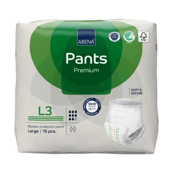 Abena Pants Premium L3, Large, 15 kpl pakkaus