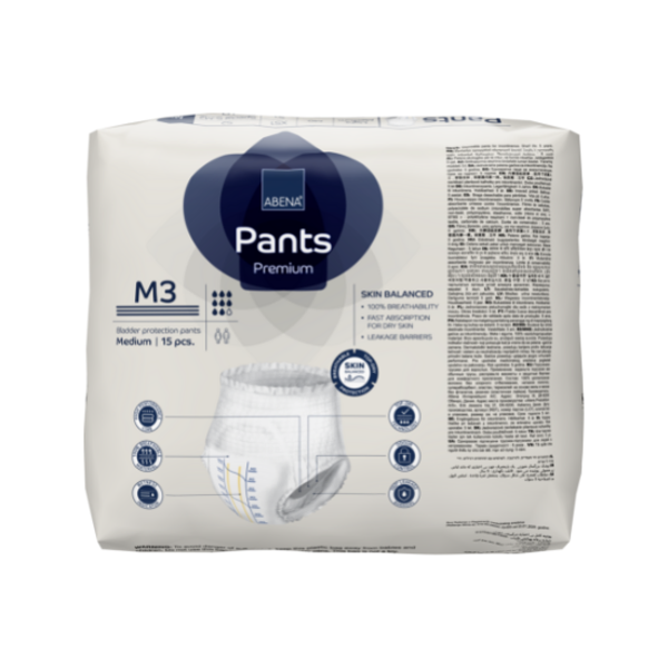 Abena Pants Premium M3, Medium, 15 kpl pakkaus