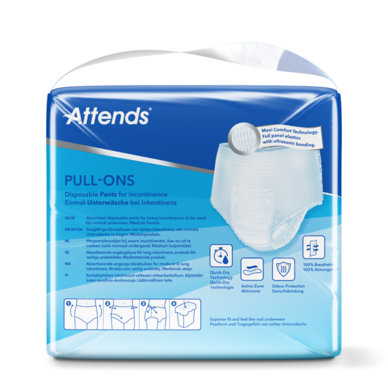 Attends Pull-ons 10M, Medium, 14 kpl pakkaus