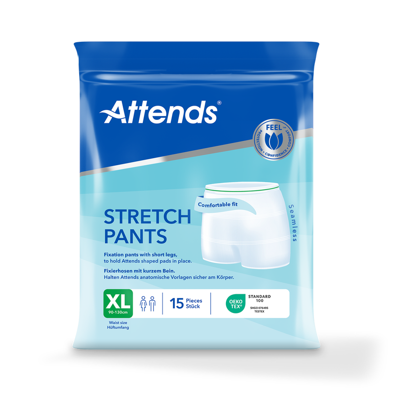 Attends Stretch Pants, Extra large, 15 kpl pakkaus