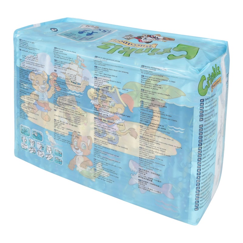 Crinklz Buccaneer, Medium, 15 kpl pakkaus