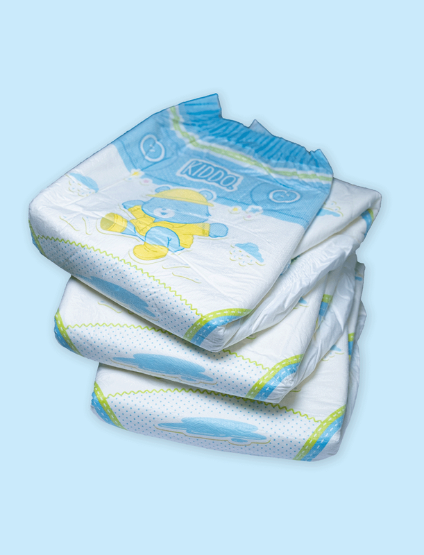 Kiddo Teddy's Ultra 4-Tapes, Medium, 2 kpl n&auml;yte