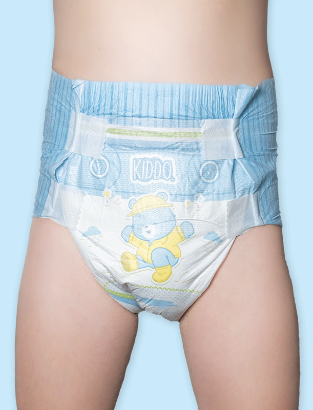 Kiddo Teddy's Ultra 4-Tapes, Medium, 2 kpl n&auml;yte