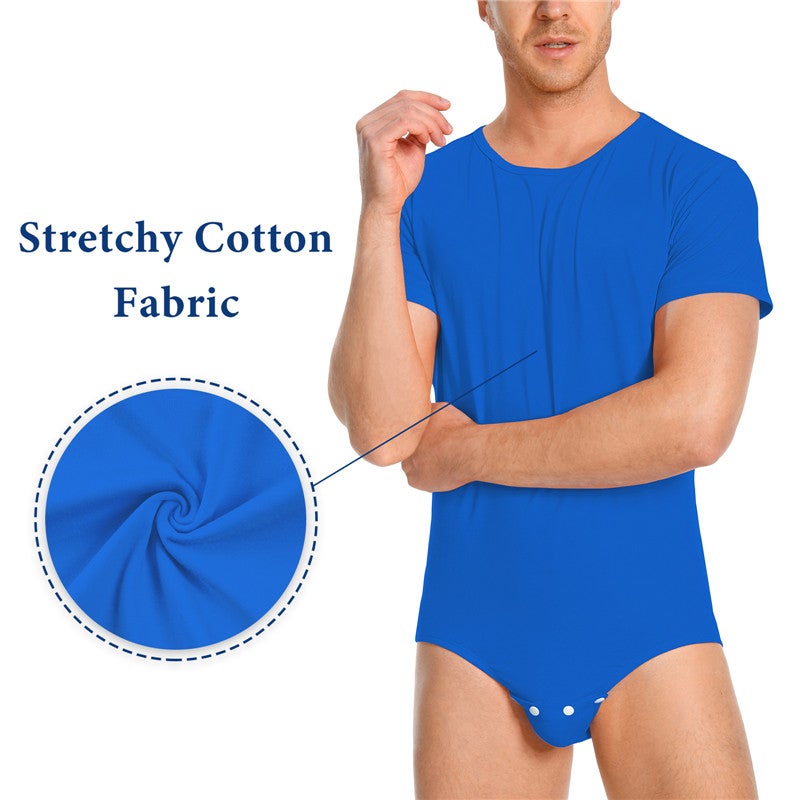 LittleforBig Relaxed Fit Basic Blue body