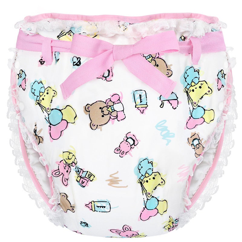 LittleforBig Baby Cuties Silky Ribbon Omutsu vaippakuori