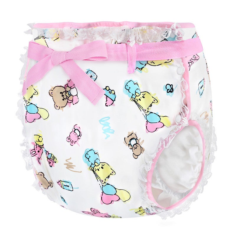 LittleforBig Baby Cuties Silky Ribbon Omutsu vaippakuori