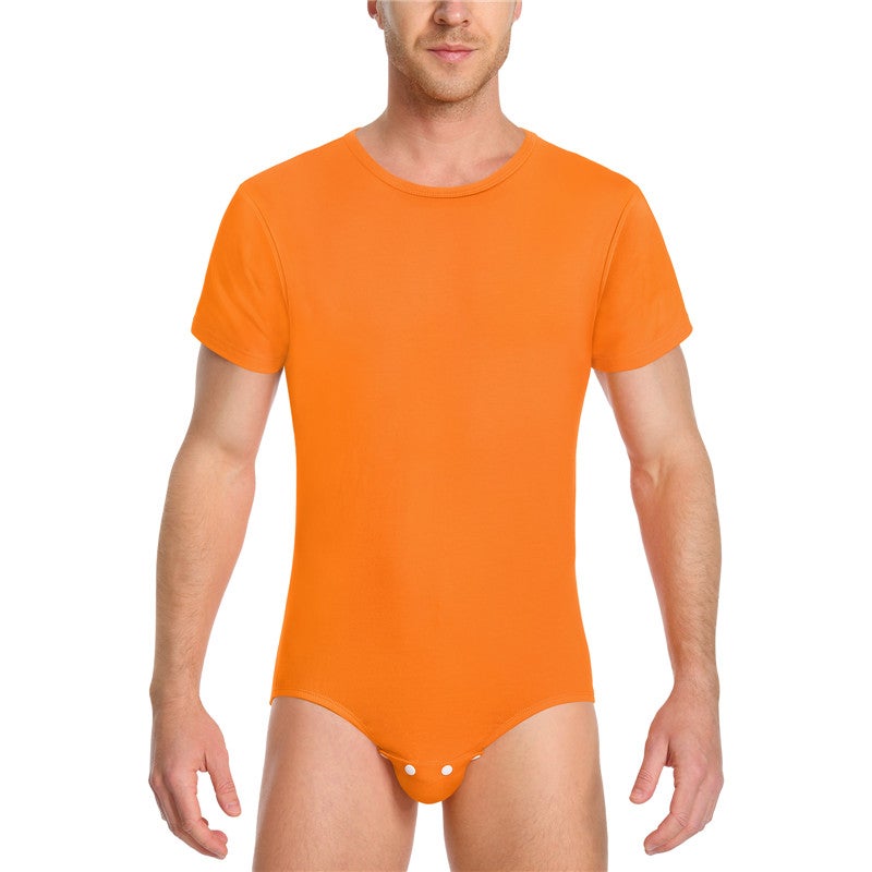 LittleforBig Relaxed Fit Basic Orange body