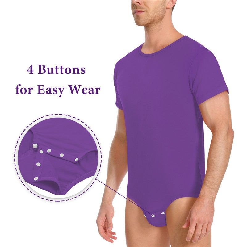 LittleforBig Relaxed Fit Basic Purple body
