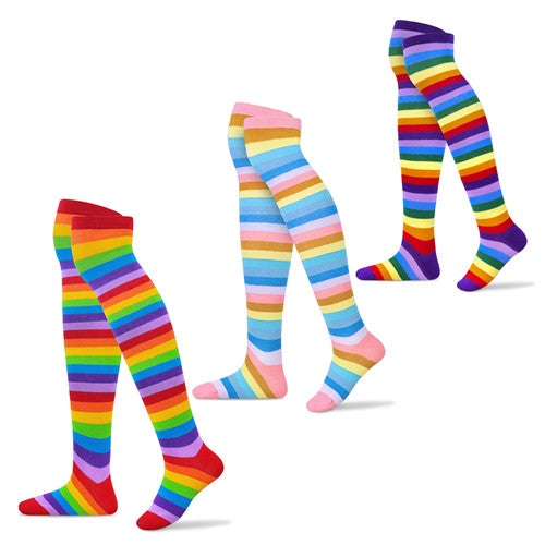 LittleforBig Striped ylipolvensukat 3 parin setti