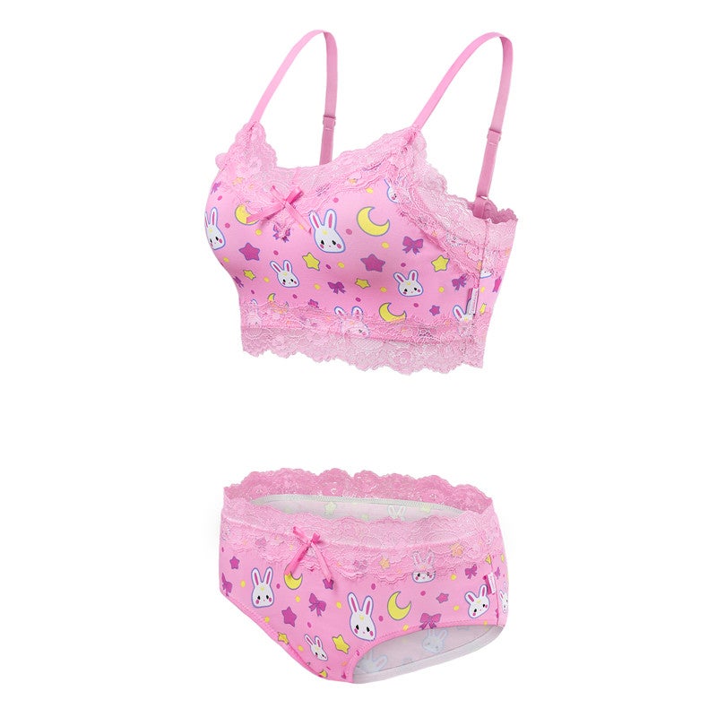LittleforBig Sweet Usagi Bralette alusasusetti