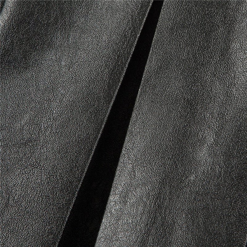 LittleforBig Troublemaker musta keinonahkahame, koko XS