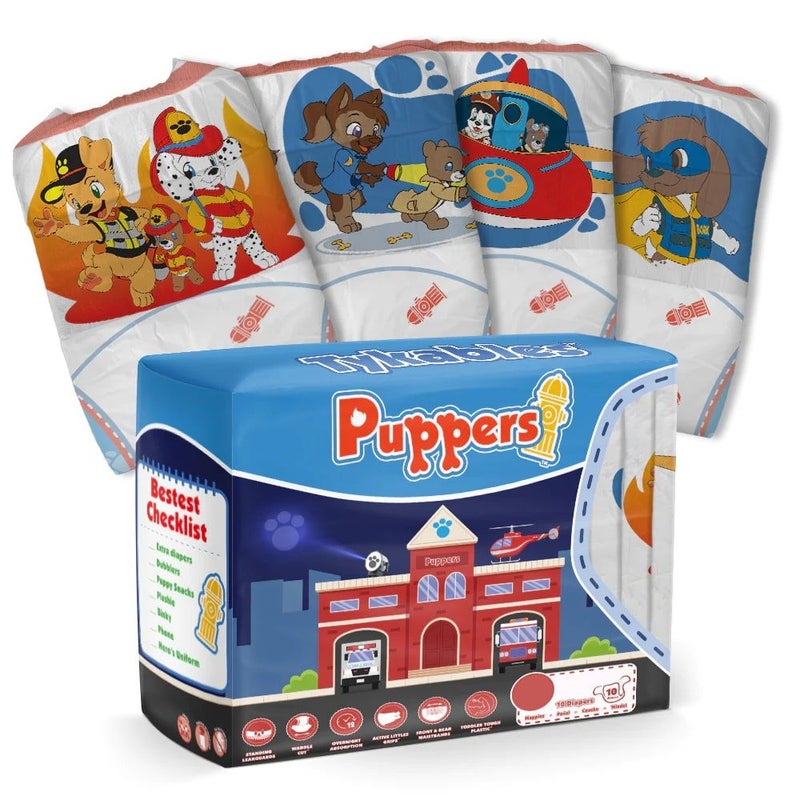 Tykables Puppers, Large, 10 kpl pakkaus