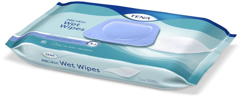 TENA Wet Wipes kostea pyyhe, 48 kpl pakkaus